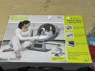 Deluxe Cool baby electric swing