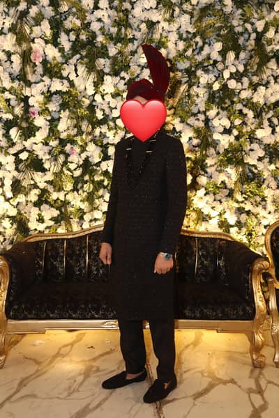 Sherwani and turban for sale
