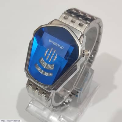 Stylish Mens Quartz Watch With Chain Strap Elegant Durable Quality Rel