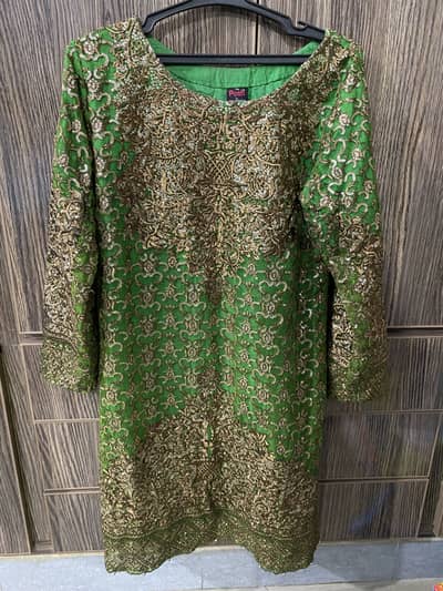 4 piece party wear dress