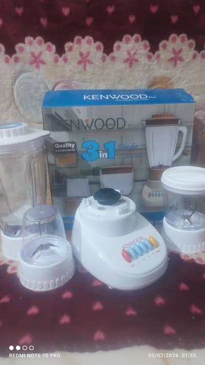 *3 in 1 Kenwood Blender And Grinder