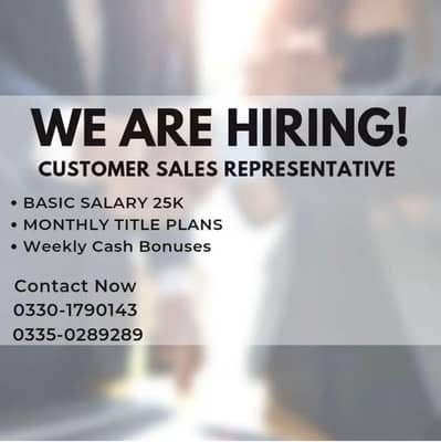 Customer Sales Representative