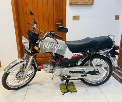 Honda CD 70 Black 05-2025 | 1st Owner
