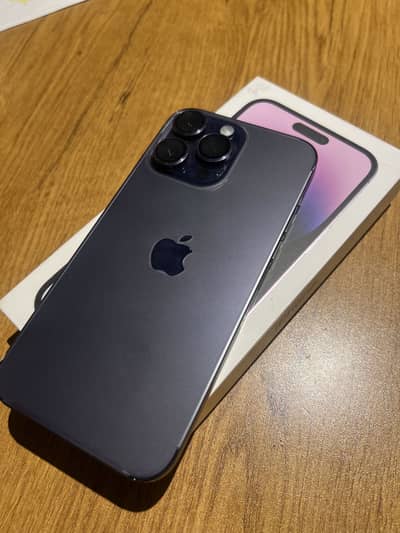 Iphone 14 pro max 128GB Non Pta Deep purple