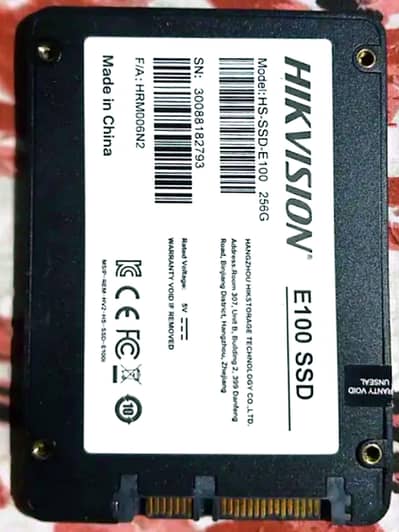 Hikvision 256 GB SSD