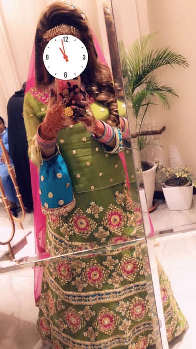 Mehndi outfit