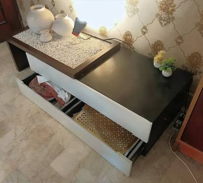 PREMIUM MODERN TV-CONSOLE 6FTx2FTx1.5FT WITH DUAL SPACIOUS DRAWERS!!!