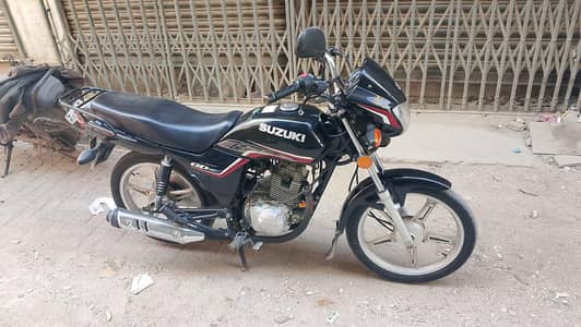Suzuki GD 110 2021 black color good condition