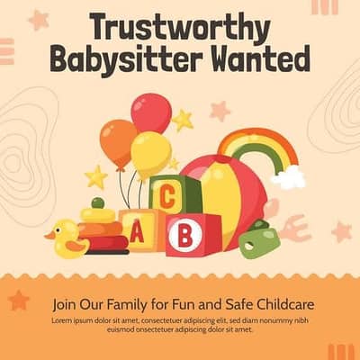 I need babysitter/house maid girl