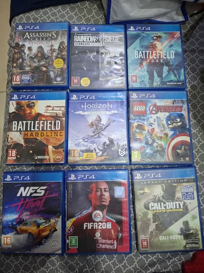 Games for sale. PS4 HITS
