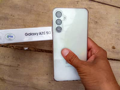 A25 8 256 5g samsang with complete box but warranty expired