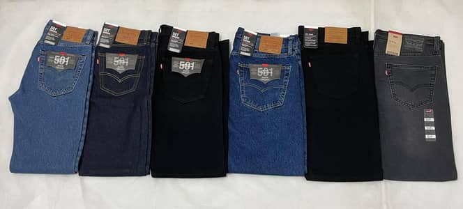 Top Export Quality Levis Label Jeans 501  & 511 - Wholesale