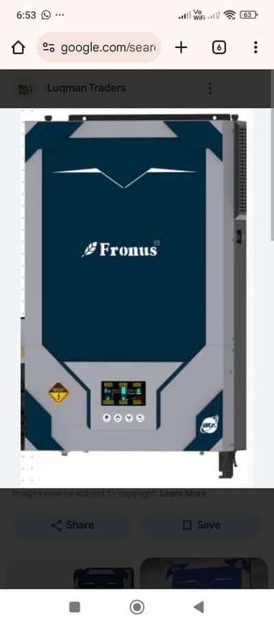 fronus hybrid inverter