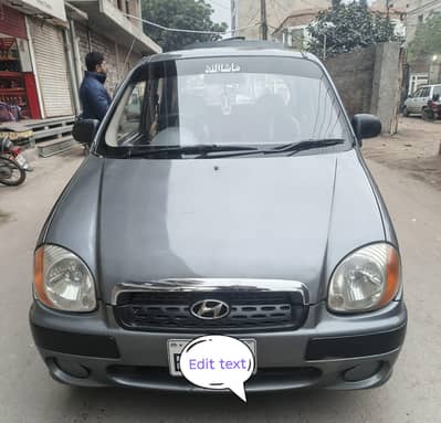 beautiful Santro 2003/4 car