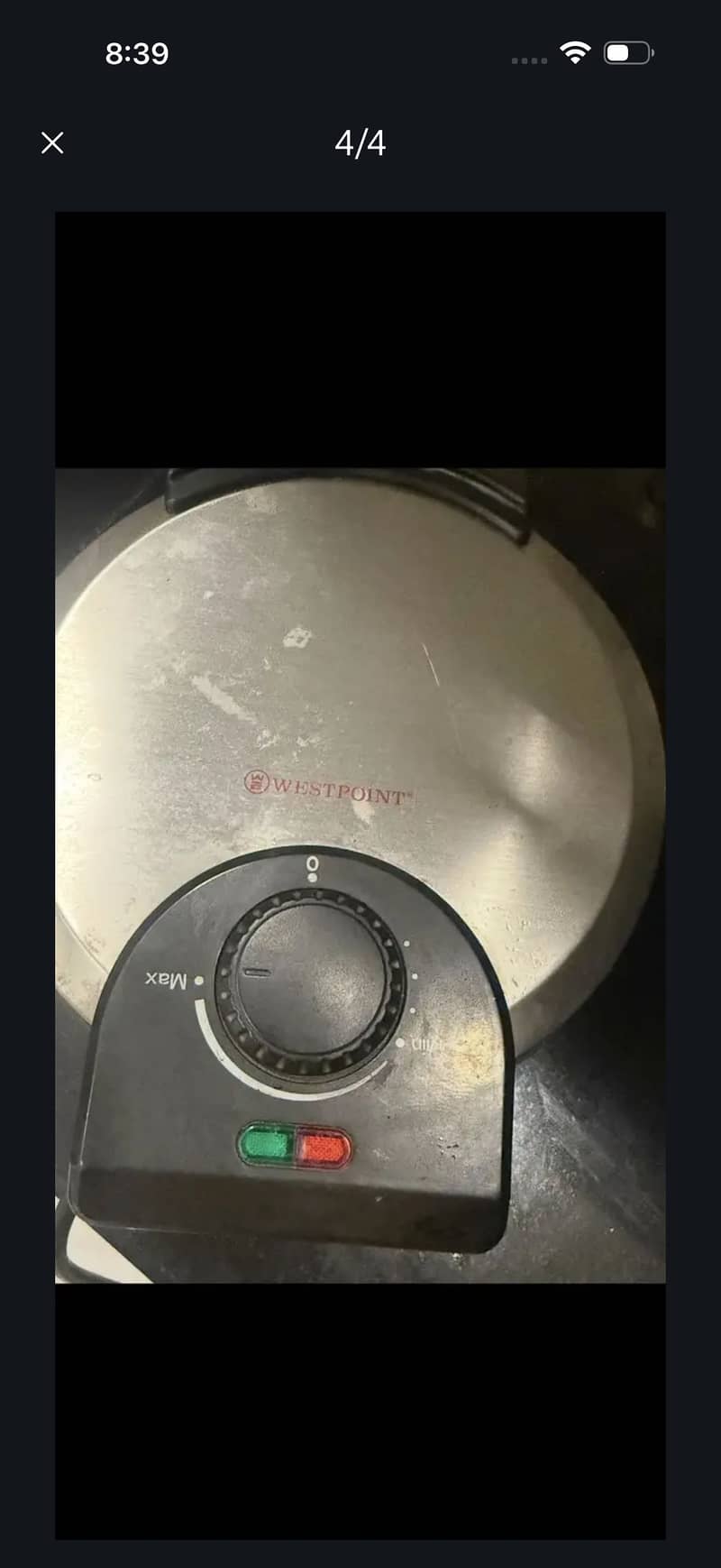 westpoint roti maker 0
