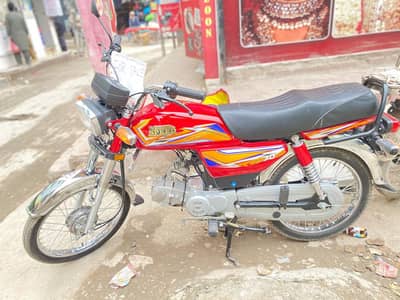 Hi speed 70 only 3k km ride new bike