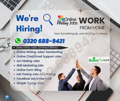 Part Time /Full Time Online Data Entry Job. / Form Filling Jobs / Copy