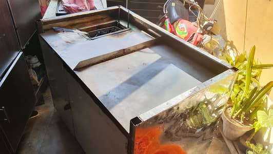 Shawarma burger counter for sale