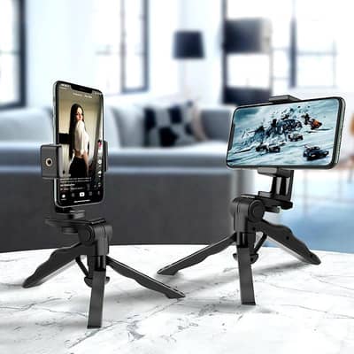 Rotatating Tripod stand for Mobile phones & Cameras-Delivery available