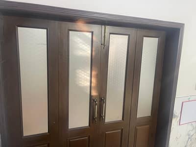 Luxury Wooden Partition / Folding Doors – Kyle Wood – Like New