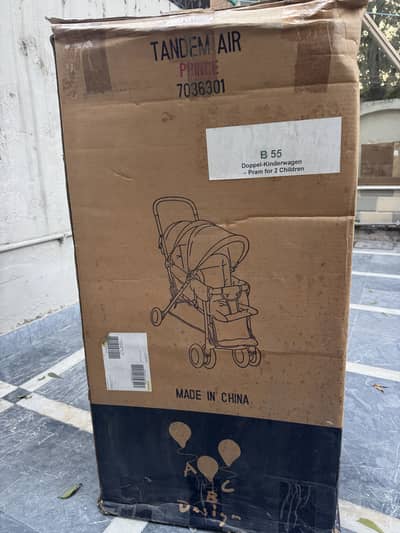 ABC Design Tandem Air Double Baby Stroller – Original, Imported