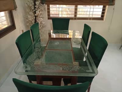 Dinning Table + 06 Chairs