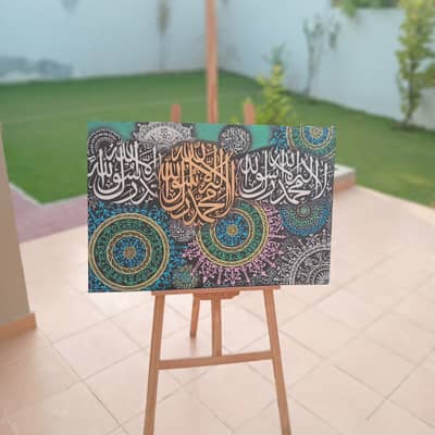 Elegant Hand-Painted Abstract Canvas Art – Premium Home Decor