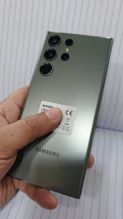 Galaxy S23 ultra, physical dual, Oficial PTA, only call 03199354468