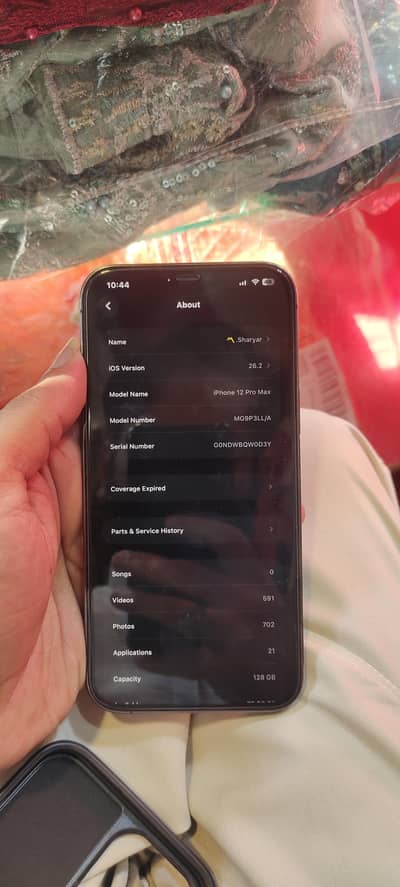 128gb battery service pur hai 78 health