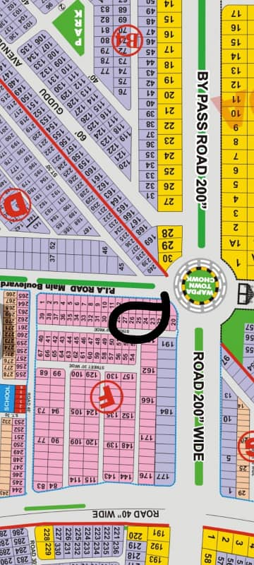 Pia Housing Society Lhr 15 Marla Plot For Sale