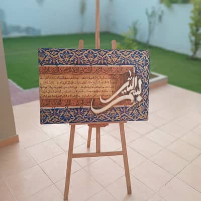 Luxury Wall Decor, Handmade Masterpiece, Scenery Painting,