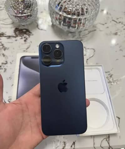 Apple iPhone 15 Pro Max complete box urgent sale connect wtp no