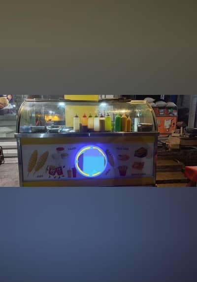 16+16 liter Fryer,counter and working talbe for sale