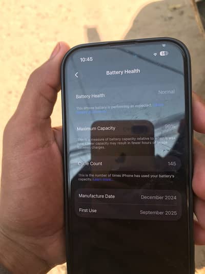 I phone 16 pro 10/10 phone ha