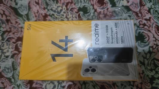 Realme 14 5G Box open Phone