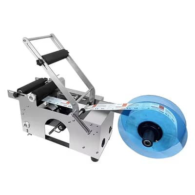 Semi Automatic Rounded bottle Labeling Machine