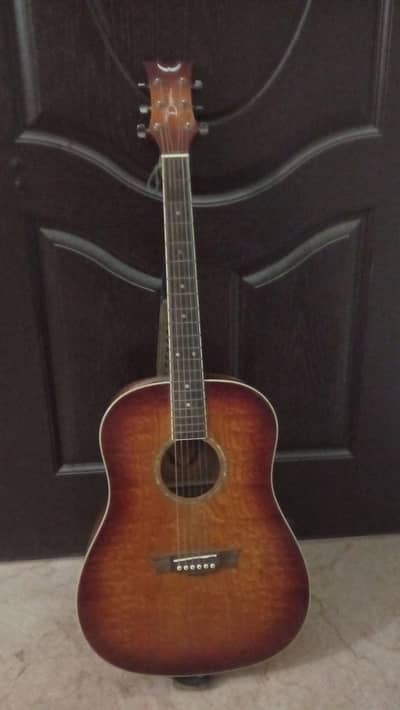 DEAN AXS QUILT guitar jumbo sized