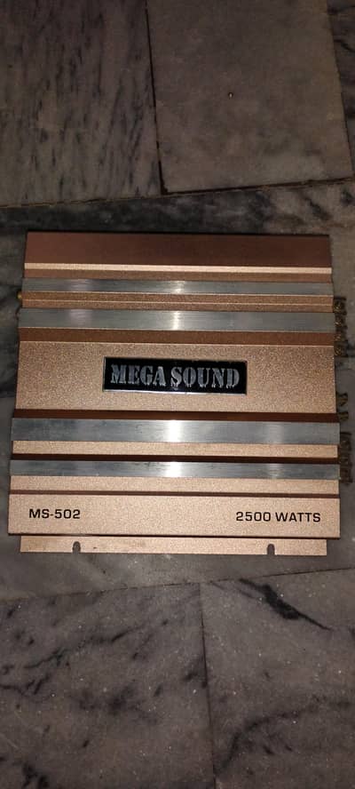 mega sound 2500w amplifier
