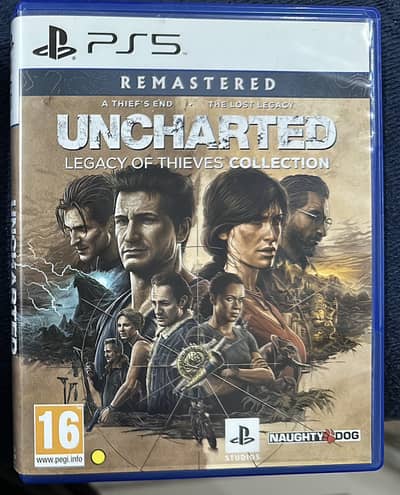 Uncharted legacy Collection PS5