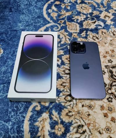 apple i Phone 14 Pro max PTA approved for sale 256GB Full Box