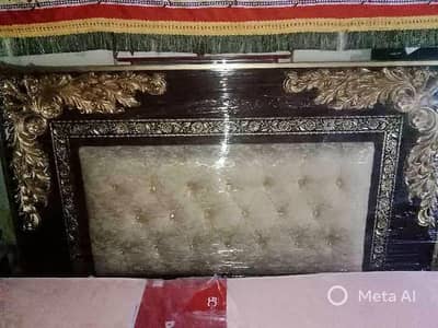 brand new bed & dressing table mirror