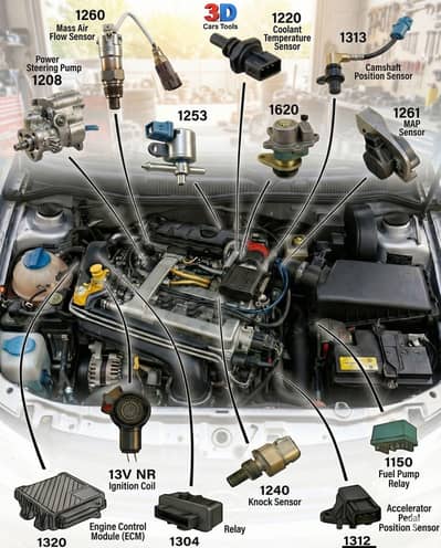 Car 4 wheel mechanic