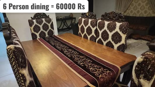 furniture | 7 seater sofa set | Recliner sofa | 6 seater dining table