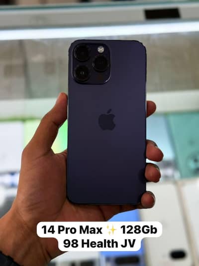 14PRO MAX JV 128GB 98HEALTH 03016852121