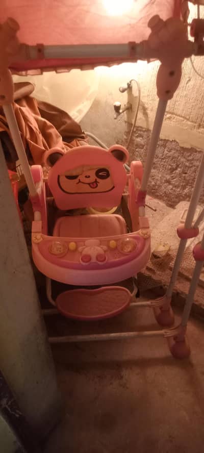kids swing 1 month used