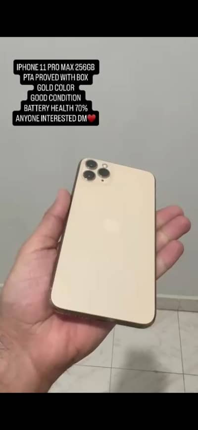 iPhone 11PRO MAX 256GB WITH BOX