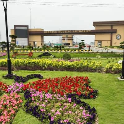 A Great Choice For A Good Location 10 Marla Residential Plot Available In DHA Sector G