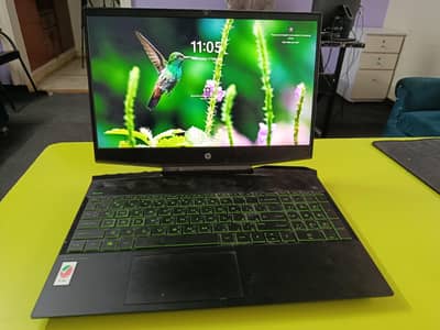 hp pavilion 15, gaming ,core i7 ,3050ti ,512gb ssd ,16 gb ram,