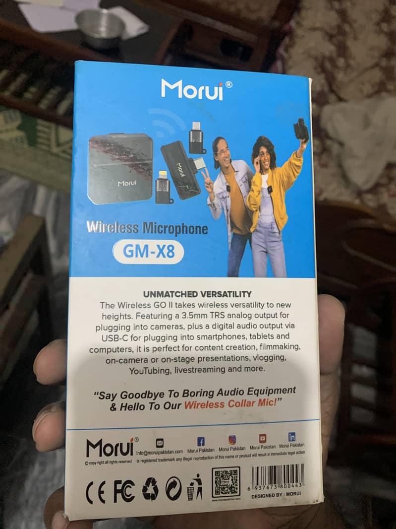 Morui wireless microphone 1