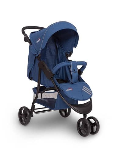 Tinnies Baby Strollers 3 Wheeler Blue E02 012